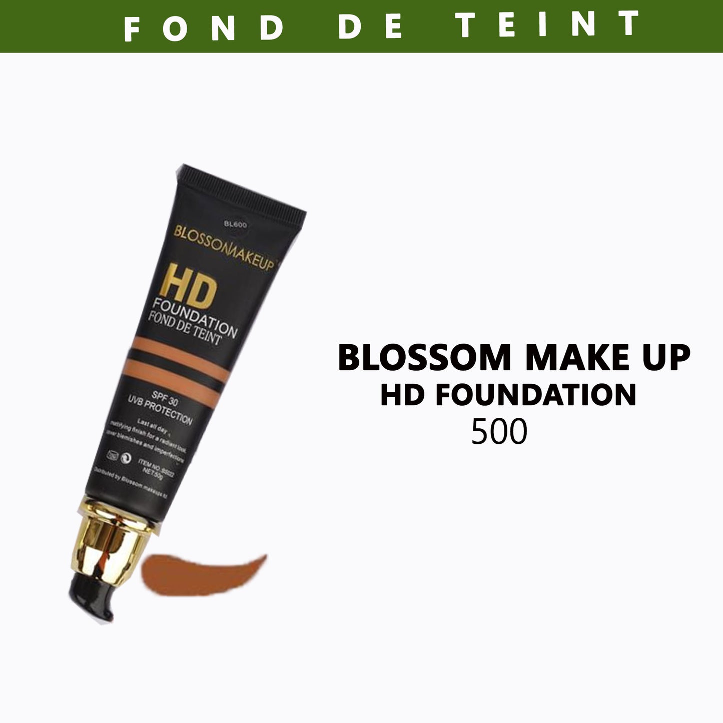 Blossom Makeup HD Foundation Tube