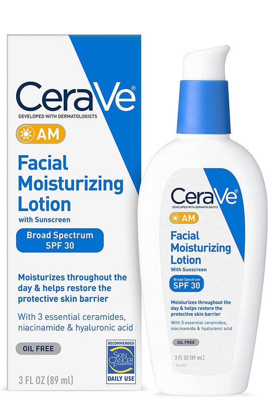 CeraVe AM Facial Moisturizing Lotion SPF 30