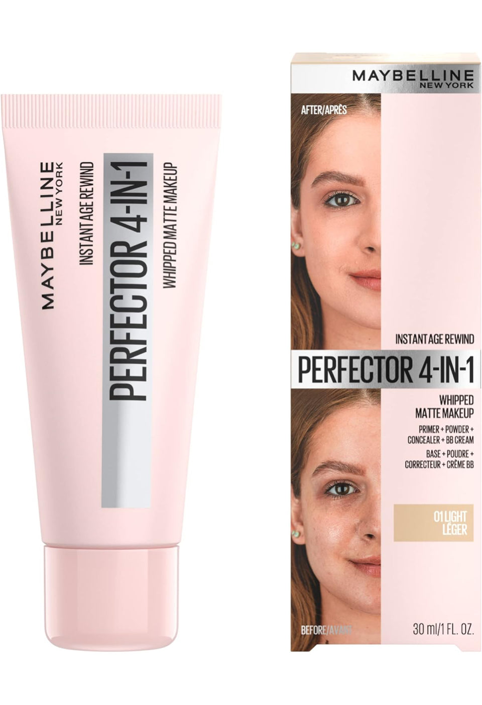 Maybelline Instant Age Rewind Perfector 4-in-1 Whipped Matte Foundation