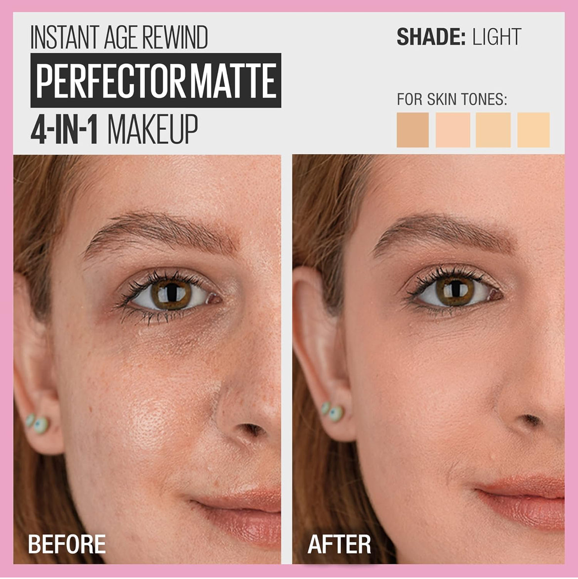 Maybelline Instant Age Rewind Perfector 4-in-1 Whipped Matte Foundation