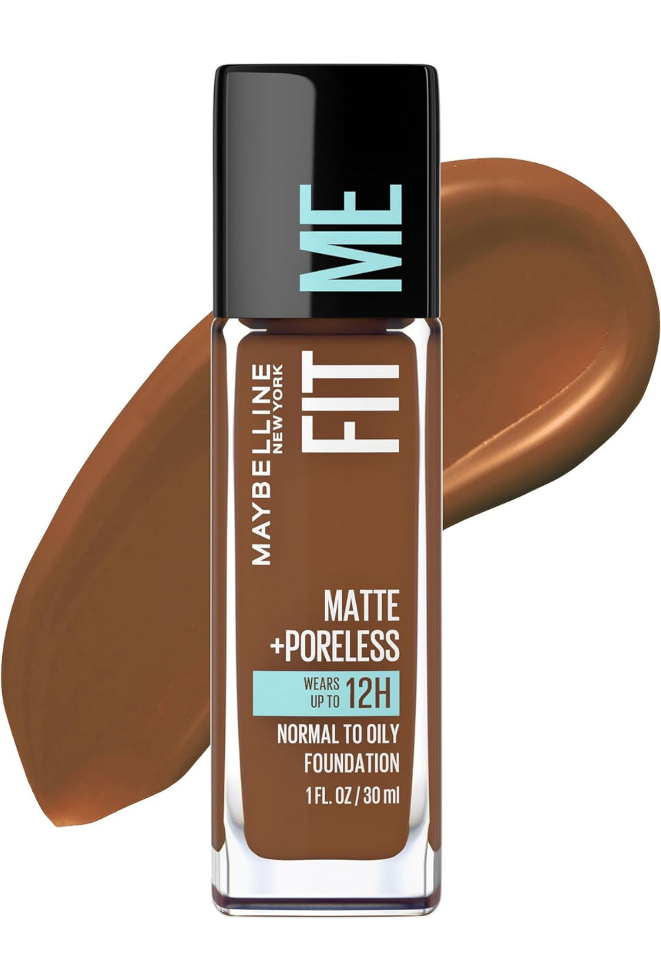 Maybelline New York Fit Me Matte + Poreless Fond de Teint Liquide