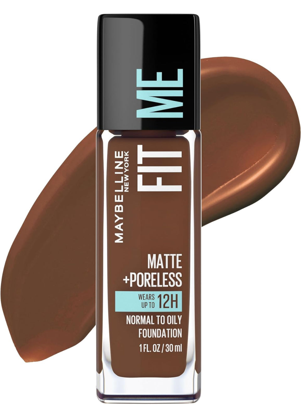 Maybelline New York Fit Me Matte + Poreless Fond de Teint Liquide