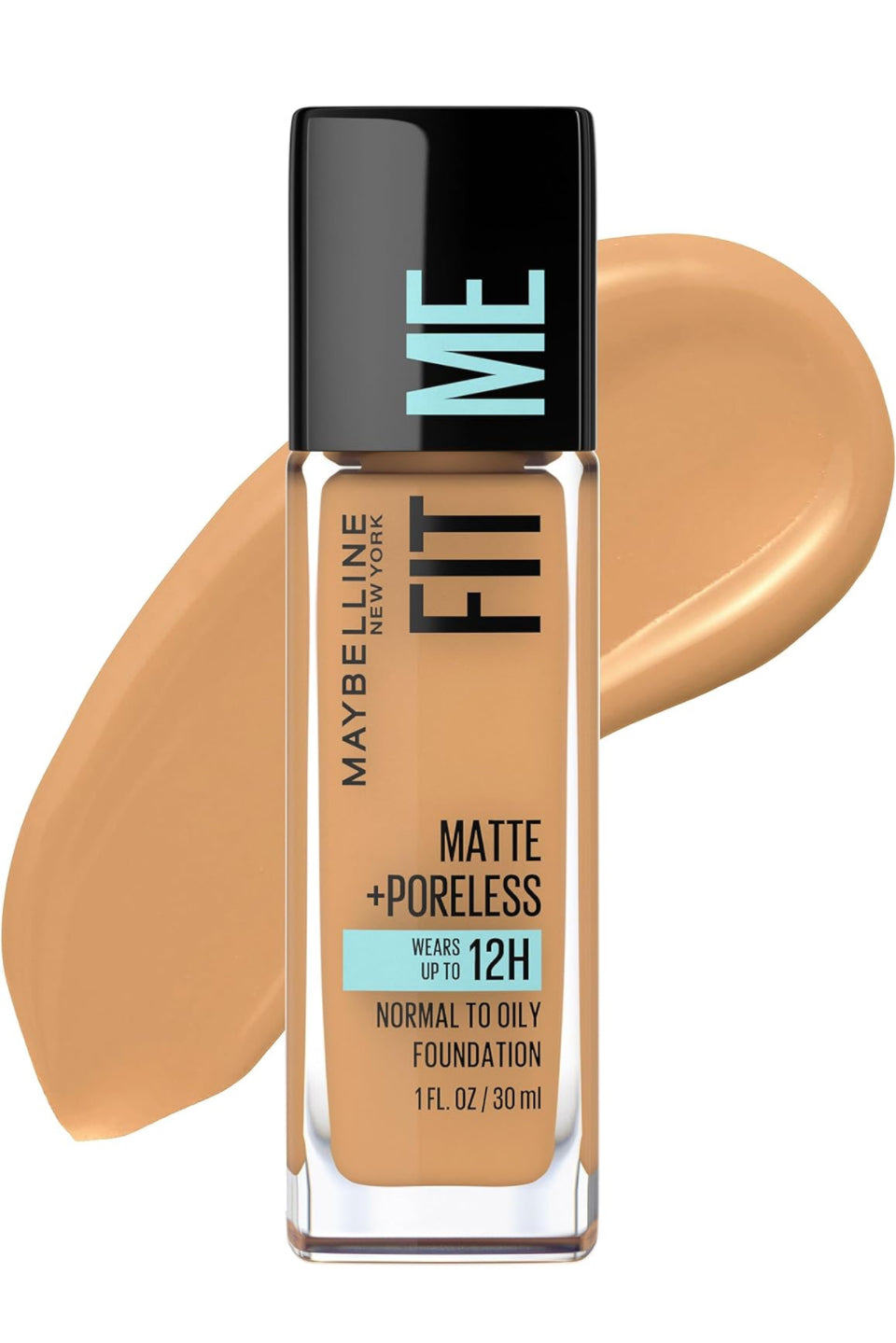 Maybelline New York Fit Me Matte + Poreless Fond de Teint Liquide