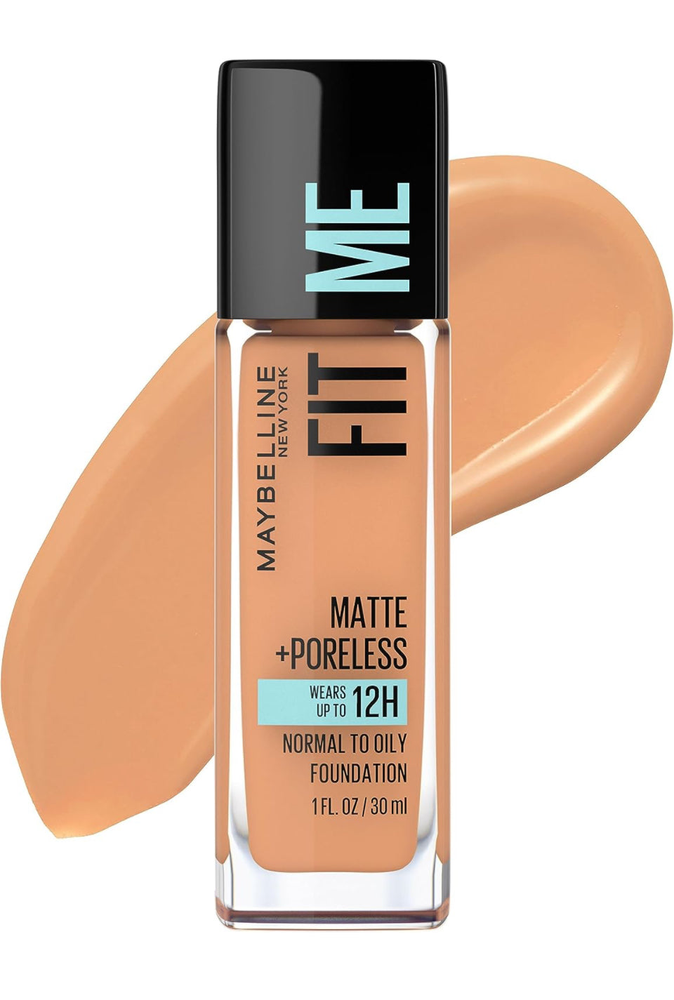 Maybelline New York Fit Me Matte + Poreless Fond de Teint Liquide