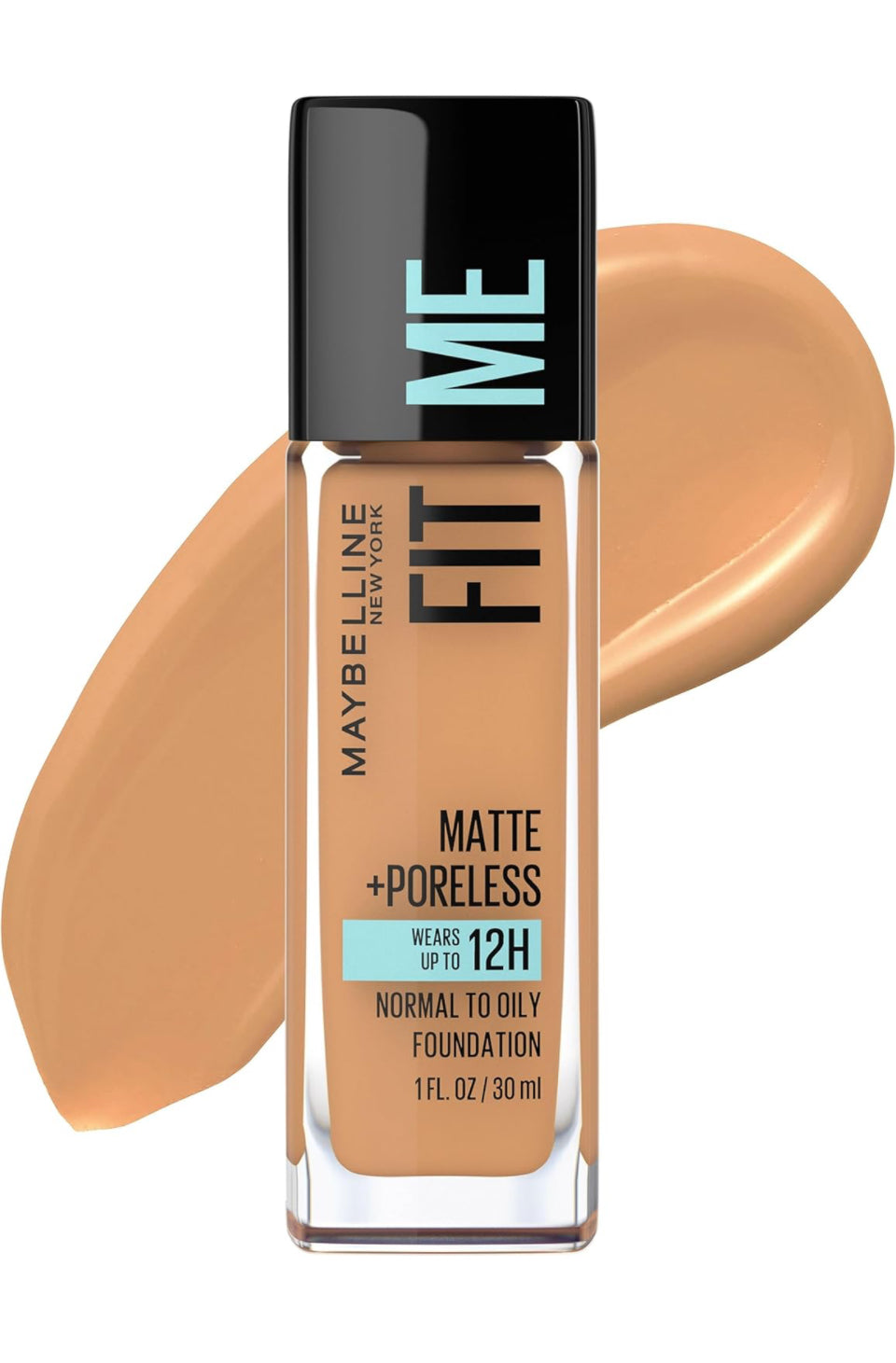 Maybelline New York Fit Me Matte + Poreless Fond de Teint Liquide