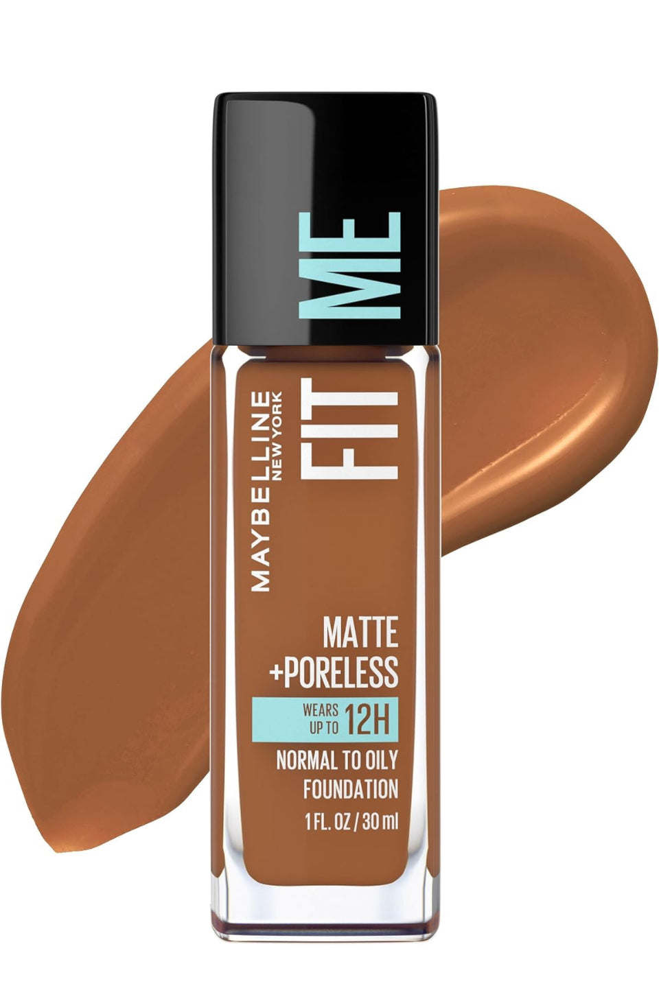 Maybelline New York Fit Me Matte + Poreless Fond de Teint Liquide