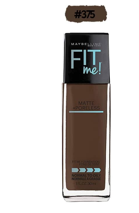 Maybelline New York Fit Me Matte+Poreless Fond de Teint Liquide