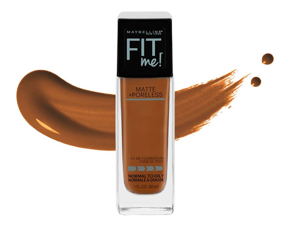 Maybelline New York Fit Me Matte+Poreless Fond de Teint Liquide