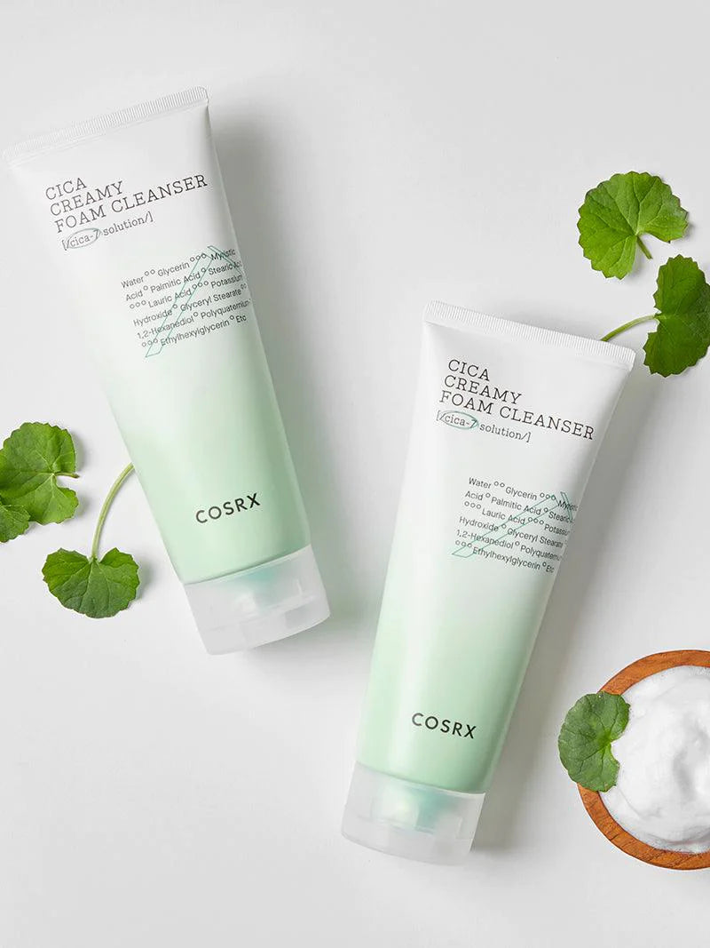 COSRX PURE FIT CICA CREAMLY FOAM CLEANSER