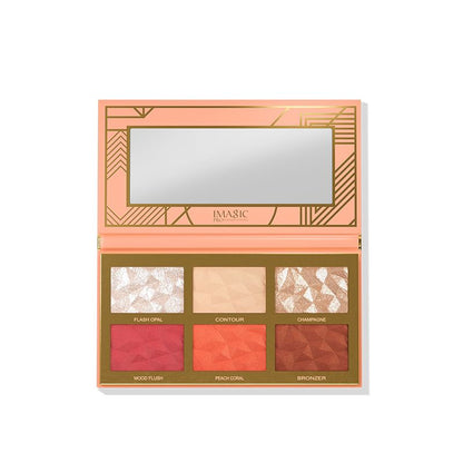 iMAGIC Highlight, Blush & Contour Palette